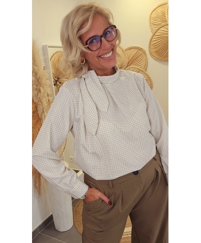 Chemise Carreaux Lavallière...