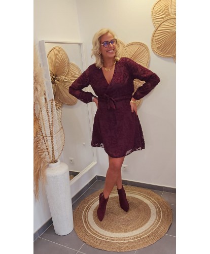 Robe Portefeuille Prune...