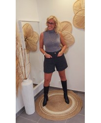 Short Tweed Noir - Judith