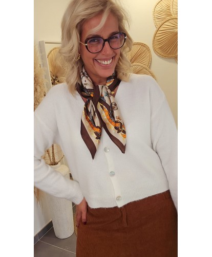 Foulard Chic Imprimé...