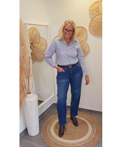Jeans Ballon Bleu - Alice