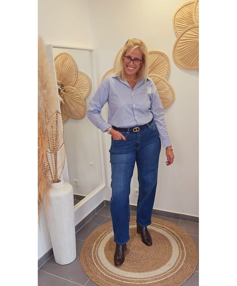 Jeans Ballon Bleu - Alice