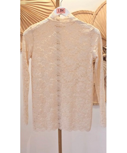 Sous Pull Dentelle Ecru –...