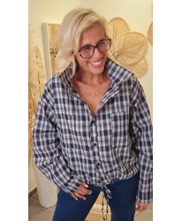 Chemise à Carreaux Casual Oversize - Angelina