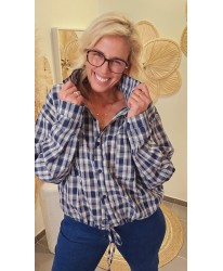 Chemise à Carreaux Casual Oversize - Angelina