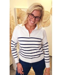Polo Marin Bleu Chic - Lena