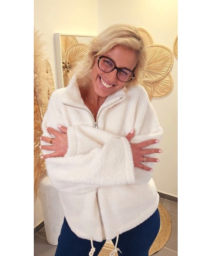 Gilet Doudou Zippé Ultra Doux & Cocooning - Berinice