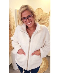 Gilet Doudou Zippé Ultra Doux & Cocooning - Berinice