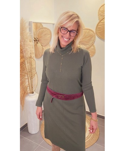 Ceinture en Cuir Nubuck &...