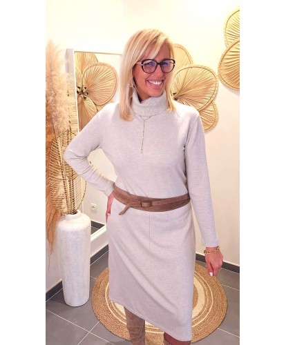 Ceinture en Cuir Nubuck &...