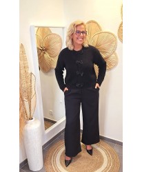 Cardigan & Pull Réversible Nœuds Sequins - Daysi