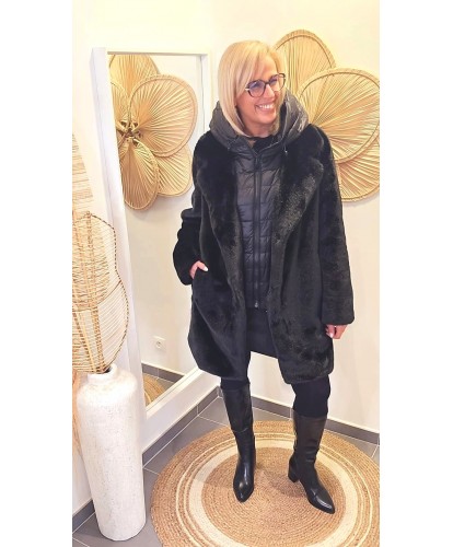 Manteau Fausse fourrure 2...