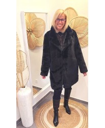 Manteau Fausse fourrure 2 en 1 - Alixia