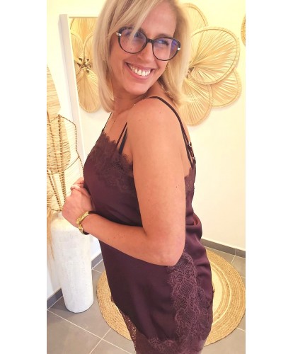 Caraco Burgundy Chic - Jeanne