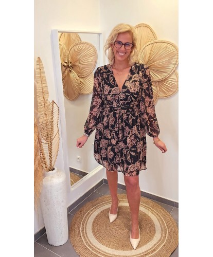 Robe Portefeuille Élégante...