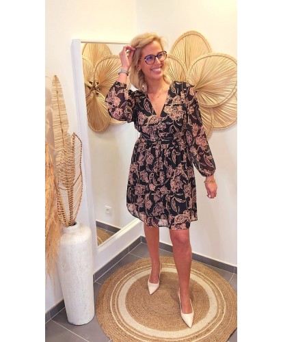 Robe Portefeuille Élégante - Adele