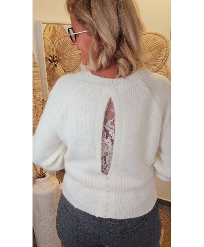 Pull Dos Précieux - Elisa