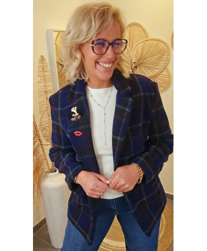 Blazer Chic Britannique -...