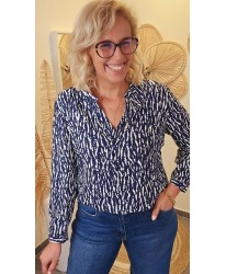 Chemise Graphique Élégance - Lisa