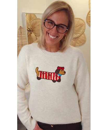 Pull Teckel Chic - Elsa