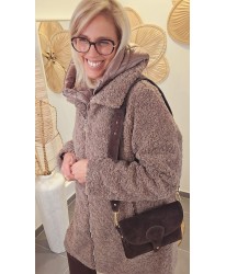 Sac d'Italie Cuir  Élégance Chocolat