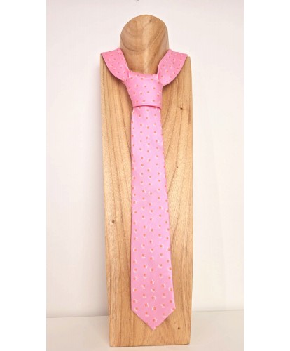 Cravate Rosé Délicatesse