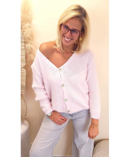 Gilet “Blush Cloud” - Clara