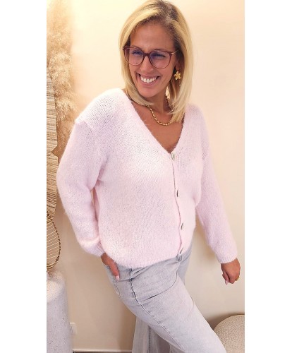 Gilet “Blush Cloud” - Clara