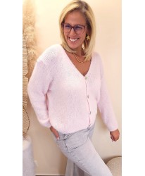 Gilet “Blush Cloud” - Clara