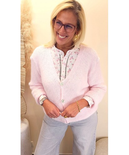 Blouse “Rose Whisper” - Victoire