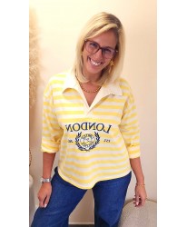Polo “Yellow Riviera” - Lola