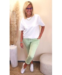 Pantalon Pastel Green Fluide & Confort - Margot