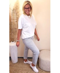 Pantalon Light Gray Fluide & Confort - Margot
