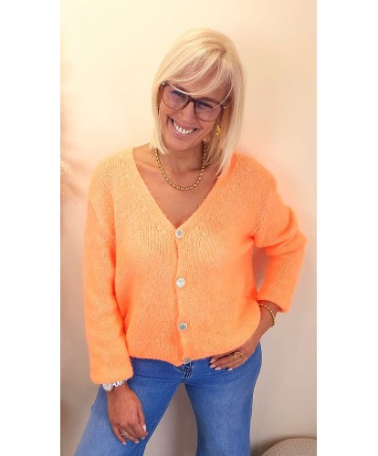 Gilet “Orange Punchy” - Clara