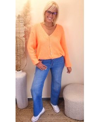 Gilet “Orange Punchy” - Clara