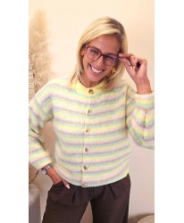 Gilet Fluffy Pastel Cocon - Eleonore