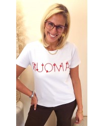 T-shirt AMOUR Brodé - Lila