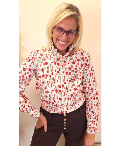 Chemise Jardin Rouge - Mariam
