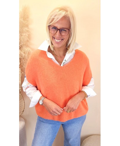 Chemise White Message - Imane