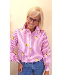 Chemise Lemon Stripes - Berenice