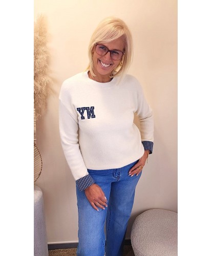 Pull Blanc New York Mood -...