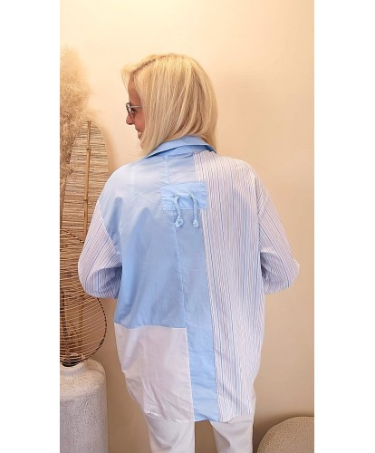 Chemise "Blue Signature" - Ana