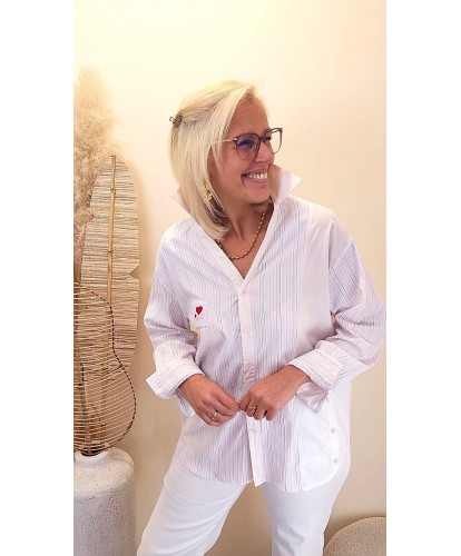 Chemise "Rose Signature" - Ana