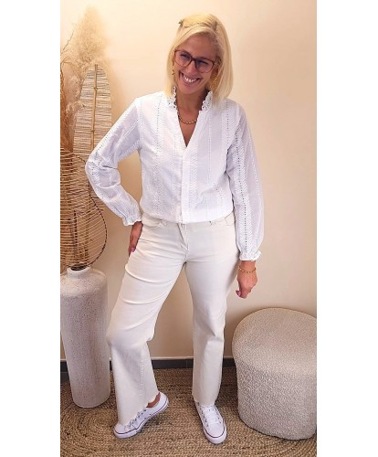 Chemise "White Romance" - Astrid