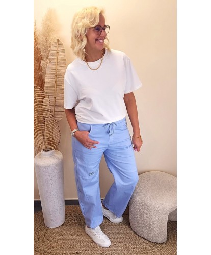 Pantalon Barrel "Blue...