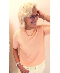Pull Alpaca “Corail” - Sara