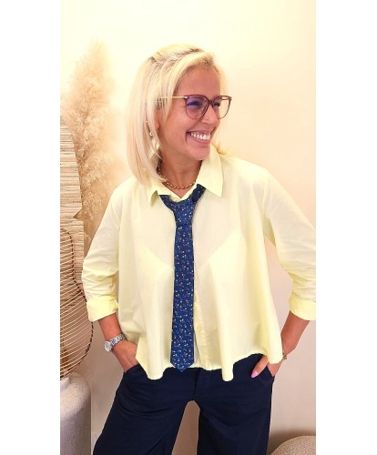 Chemise Oversize “Limoncella” – Sasha