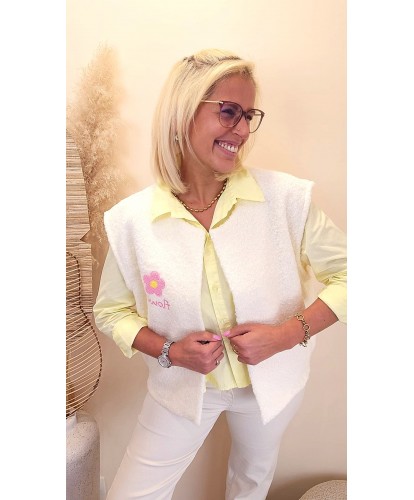 Gilet “Bloom Rose Douceur”...