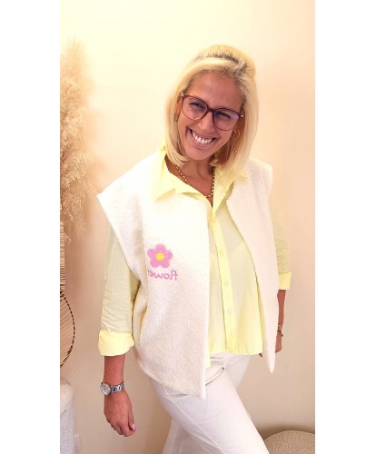 Gilet “Bloom Rose Douceur” - Alicia