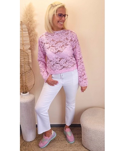 Jeans Blanc 7/8 - Nour